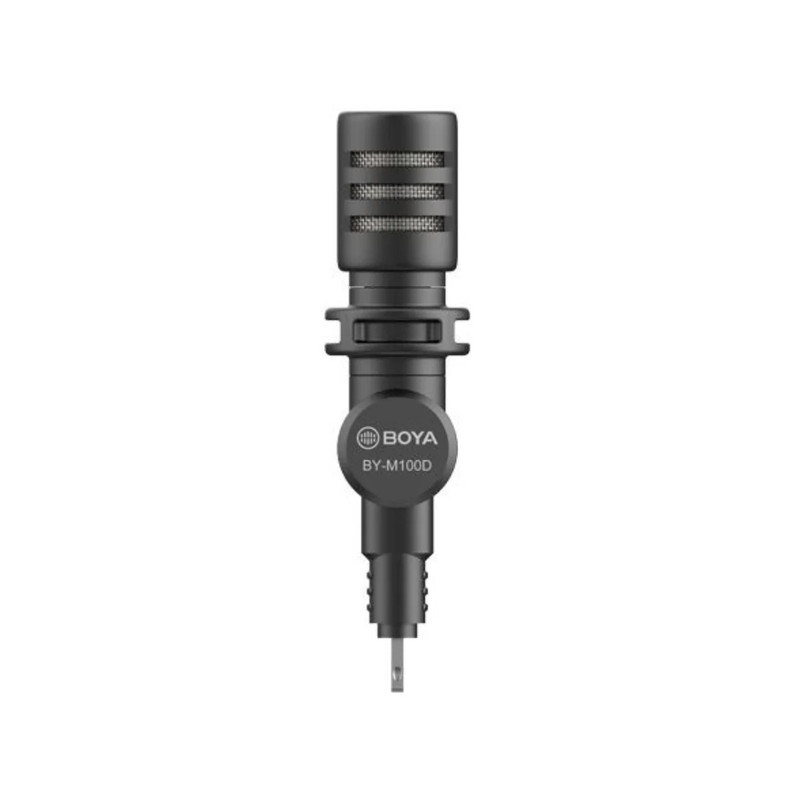 Boya BY-M100D Miniature Condenser Microphone - ميكروفون